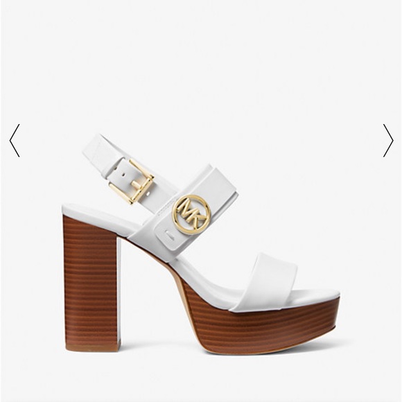 Michael Kors Carmen Faux Leather Platform Sandal ✨brand new✨New with out box - Picture 3 of 9